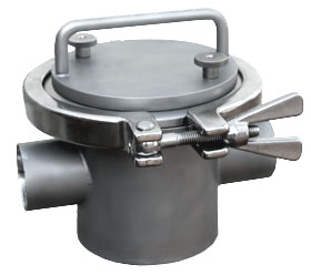 FluidMag-T with clamping fastener