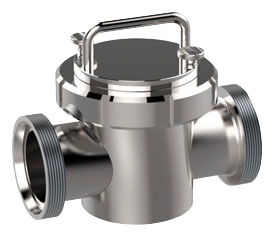 FluidMag-T with threaded ferrules DIN 11851