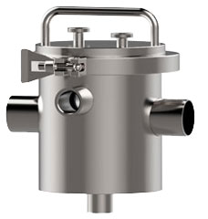 FluidMag-TD with cleaning outlet