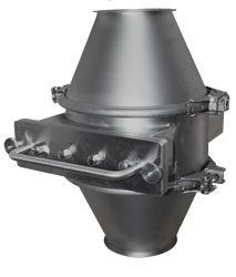 inlet / outlet with Jacob-cone pieses 