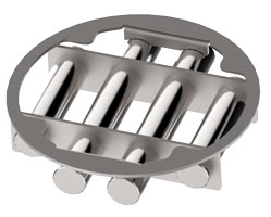 Magnetic grid with cover ring